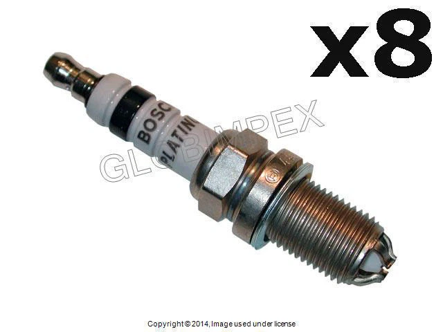 For BMW Mini (2000-2008) Spark Plug 'High Power' BOSCH NEW (8) + Warranty - Image 1 of 1