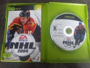 NHL 2004 Xbox Original Game Good Condition Disc And Manual Only - Picture 1 of 1