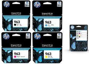 HP 963 Tinte schwarz cyan magenta gelb Multipack OfficeJet Pro 9010 9012 9013 - Bild 1 von 11