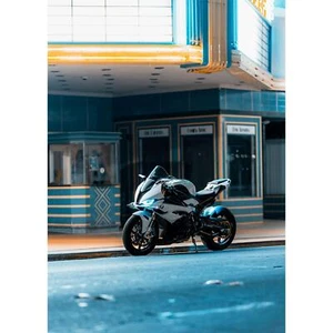 Stunning BMW Inspired S1000RR Motorcycle Art 029 for Stylish Home Decor - Picture 1 of 12