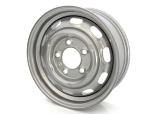 15" 5,5 pollici ET42 Ruota in Acciaio con Finitura Argento/Grigio Porsche 356, 911 - Foto 1 di 1