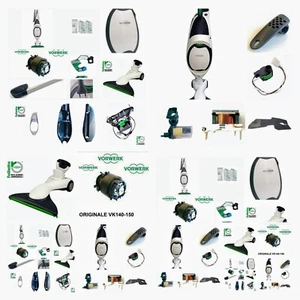 FOLLETTO VK150 SPORTELLO SCHEDA MOTORE CAVO SCOCCA MANICO RICAMBI ORIGINALI NUOV - Foto 1 di 36