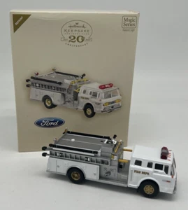 Hallmark 1988 Ford Fire Brigade Ornament - Free Shipping - Picture 1 of 20