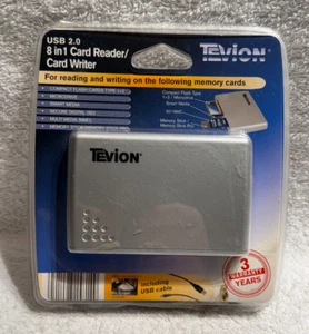 Tevion USB 2.0 8 in 1 Card Reader / Writer - New in Package - Picture 1 of 2