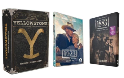 Yellowstone The Complete Series Seasons 1-4 & 5 (Part 1&2) + 1883 1923 DVD Set