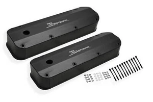 Fits Sniper Fabricated Valve Covers BBF 429/460 Tall by Holley 890007B - Picture 1 of 1
