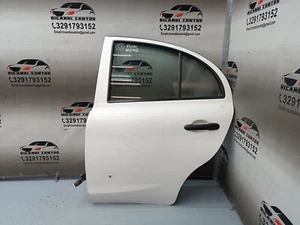 👉REAR LEFT DOOR SX NISSAN MICRA K13 2013-2017 HATCHBACK C3 - Picture 1 of 24