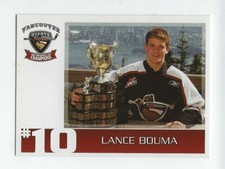 2006-07 Vancouver Giants (WHL) Lance Bouma (IK Oskarshamn)