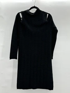 French Connection Womens Bodycon Dress Cold Shoulder Size 12 EUC - Picture 1 of 5