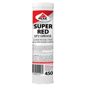 PEAK SUPER RED EP2 GREASE 450g PKGXSRL.450 - Picture 1 of 3