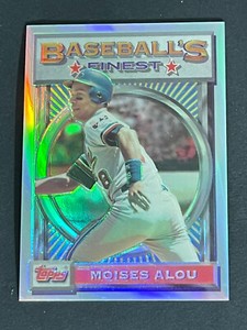 MOISES ALOU 1993 TOPPS FINEST REFRACTOR #189 MONTREAL EXPOS