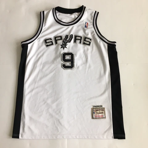 Tony Parker Mitchell & Ness San Antonio Spurs Hardwood Classics Men’s XXL Jersey Cover