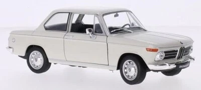 WELLY 24053BE BMW 2002 Ti - Beige 1:24 Scala Die Cast Modello T48 Post - Immagine 1 di 4