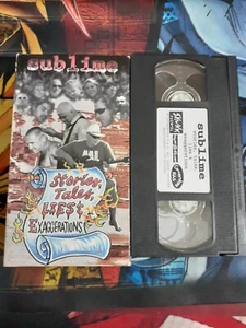 Sublime - Stories, Tales, Lies & Exaggerations (VHS, 1998) Skunk Records - Foto 1 di 5