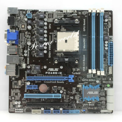 ASUS F2A85-M Motherboard Socket FM2 DDR3 DIMM AMD A85X USB3.0 64GB Micro-ATX - Image 1 of 3