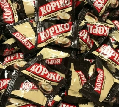 Bulk 200/400 Pcs, Kopiko Cappuccino Candy or Coffee Candy - Individually Wrapped - Image 1 of 2