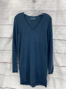 Tunica maglione Zadig & Voltaire lana farfalla cashmere taglia XS blu verde - Foto 1 di 7