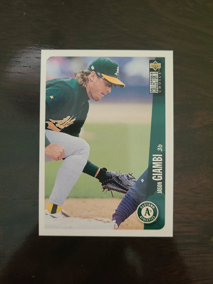 1996 Collector's Choice Jason Giambi #243 Oakland Athletics Upper Deck - Image 1 of 1