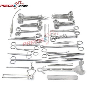 Basic Laparotomy Set of 81 Surgical Instruments,DS-618 - Picture 1 of 3