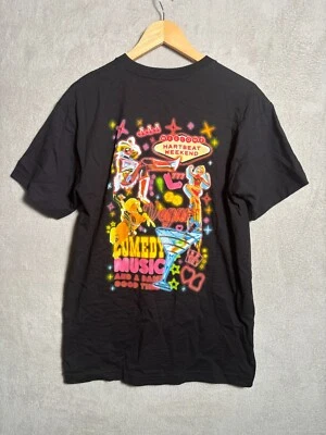 Camiseta Hartbeat Fin de Semana Exclusiva Negra Gráfica Unisex XL Foto 1 de 2