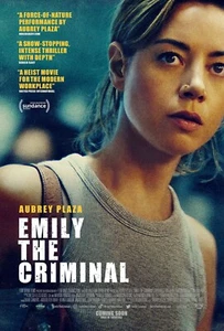 Emily the Criminal (2022)_0 Film Filmposter Leinwand ikonisches Design - Bild 1 von 9