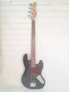 Nashville Guitar Works Jazz Bass Guitar-J Bass-Black Finish-Shop Set Up Included - Picture 1 of 1