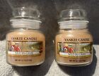 2 Yankee Candle Wild Sea Grass Small Jar 3.7 Oz New Rare Retired Discontinued