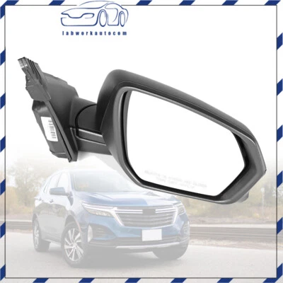 Fit For 2018-2019 20 2022 Chevrolet Equinox RH Hand Mirrors Passenger Right Side - Image 1 of 4