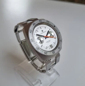 Junghans Olympic Chronograph, Valjoux 7734, 1970s - Picture 1 of 10