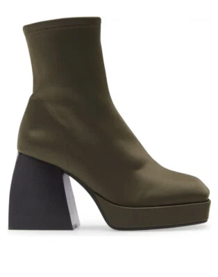 Jeffrey Campbell дофин оливковые носки ботинки размер 9 M новый - Изображение 1 из 4