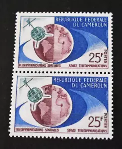2 - 1963 Cameroon Stamps - SW #384 Satellite - MNH/OG/VF - Picture 1 of 2