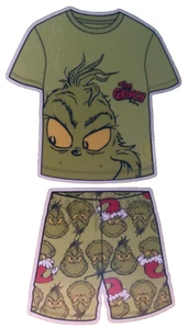 The Grinch Christmas pyjamas - boy or girl size 4 - polyester / cotton - Picture 1 of 5