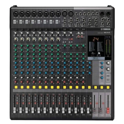 YAMAHA MG16X CV Compact 16 Channel FX Audio Mixer - Image 1 of 4