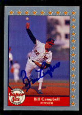 BILL CAMPBELL Autograph 1990 Pacific Senior League--Winter Haven Super Sox