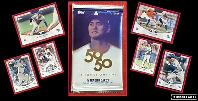 2024 Topps Shohei Ohtani 50/50: Card #1-100 Pack Fresh "Pick a Card" - Image 1 of 4
