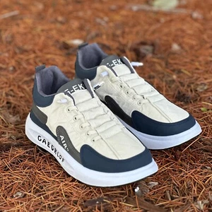 Men's Walking Casual Outdoor white Shoes Workout Cross Sneakers - Picture 1 of 9