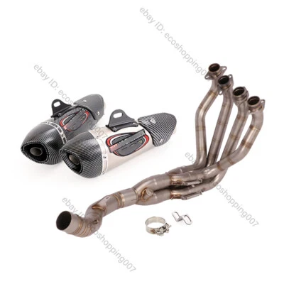 For Kawasaki Ninja 1000 Z1000 10-23 Complete Exhaust System Muffler Header Pipe - Image 1 of 4
