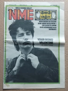 BONO - NME COVER PAGE 1981 - U2 - Picture 1 of 1