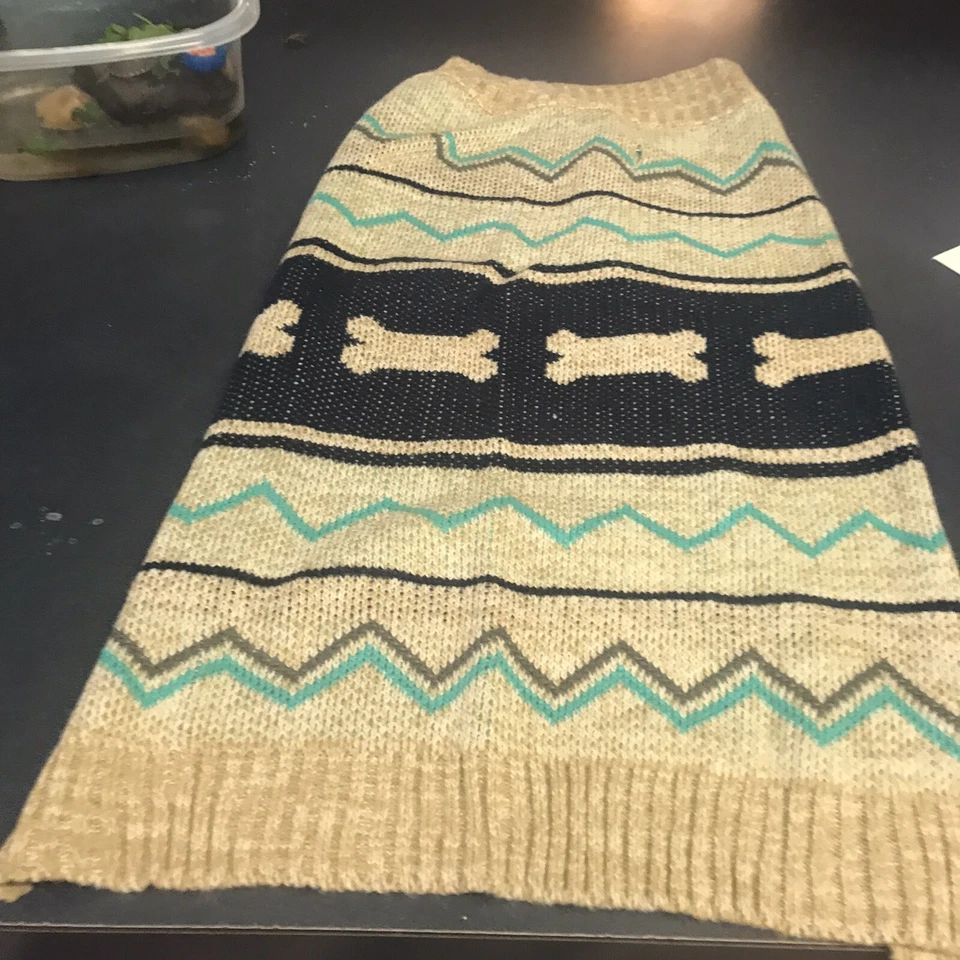 Suéter American Beagle XXL Bone Dog novo sem etiquetas. - Imagem 1 de 1