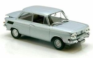 NOREV 1:43 AUTO DIE CAST METAL - NSU TTS 1970 SILVER ARGENTO ART 831022 - Foto 1 di 4