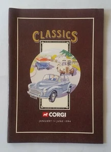 Corgi Classics January to June 1994 Catalogue (32 pages, English, 1:43 1:50 1:72 - Foto 1 di 1