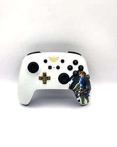 Mando con cable Power A para Nintendo Switch_ EDICIÓN ZELDA. - Imagen 1 de 4