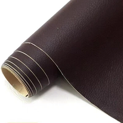 Parche autoadhesivo cinta de reparación de cuero de 19,6" *54" para muebles de sofá de asientos de coche Foto 1 de 4