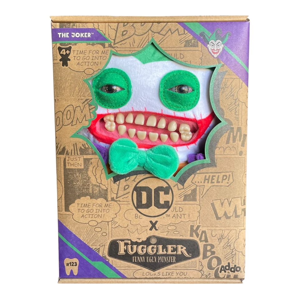 Fuggler x DC The Joker Plush - New/Genuine/DC Comics/Batman/Villain/Limited 🐙 - image 1 of 4