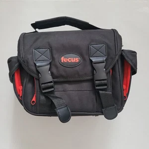 Focus Small DSLR Camera Bag Shoulder Black Pockets NWOT - Picture 1 of 9