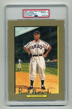 SUPERB GEM MINT 10 BUCK LEONARD PSA/DNA SIGNED  PEREZ STEELE GREAT MOMENTS