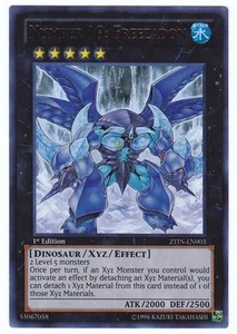 YUGIOH • Numero 19 Freezadonte Freezadon • ULTRA RARA ZTIN-EN003 1ª Edizione NM - Foto 1 di 1
