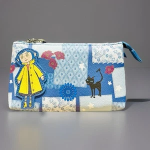 ¡Bolso de Maquillaje Muñeca Coraline Patchwork Nuevo con Etiquetas! - Imagen 1 de 5