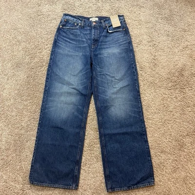 Pantalones de mezclilla Madewell para mujer 29 holgados bajos medianos nuevos con etiquetas nuevos Foto 1 de 4