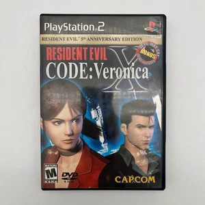 Playstation 2 RESIDENT EVIL CODE Veronica X PS2 Dual Disc ohne Handbuch - Bild 1 von 5